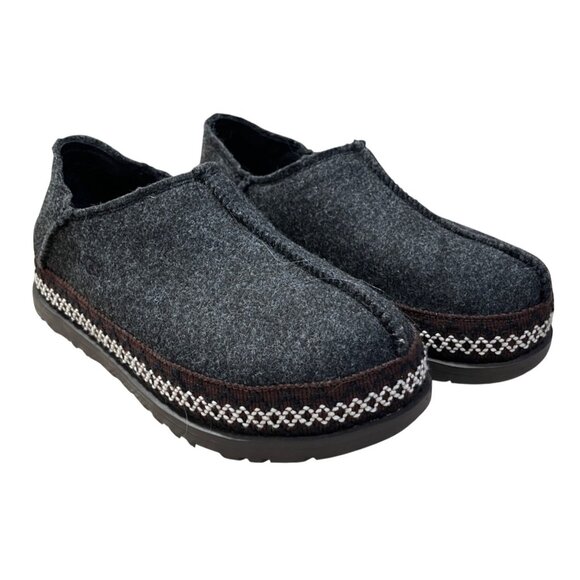 Ugg Refelt Tasman Slipper Shoe Women's Size 9 Dark Grey Platform Like New - Picture 1 of 11